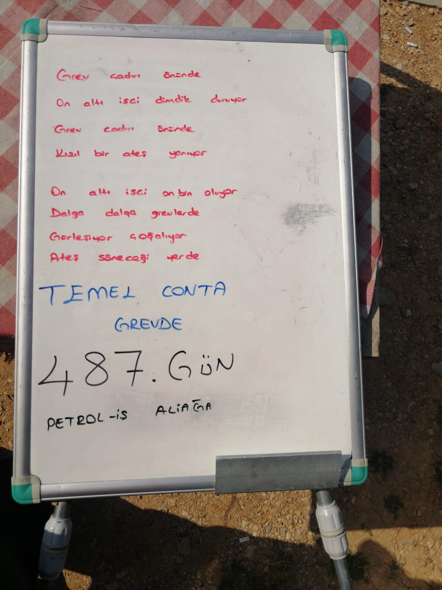 487. Gün!!
Ellerimiz nasırlı ama umudumuz diri,
gözlerimiz yorgun ama başımız dik,
biz bu yolu yarım bırakmayız
çünkü biliriz:
direne direne kazanılır bu hayat✊