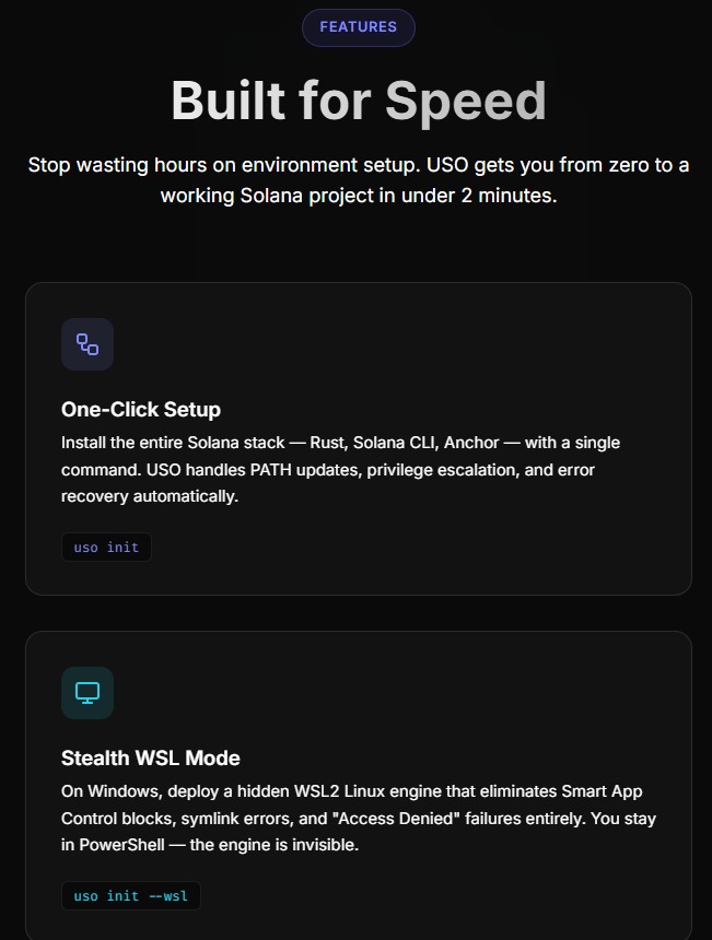 dadiengalfred's tweet photo. Spent hours trying to set up a dev environment… just to get stuck on errors? 😭
This right here changes that.
With @solana setup in under 2 minutes, no stress, no endless configs… just one command and you’re in.
The craziest part? It handles all the annoying stuff automatically PATH issues, permissions, all those “access denied” headaches.
If you’re building or trying to get into Web3, this is honestly the kind of tool you need to stop overthinking and just start.
Anyone here building on Solana already? Or planning to? 👀

@solana_devs @Web3_Nightwing @aabashweb3 @Web3WriterVA @dev3pack