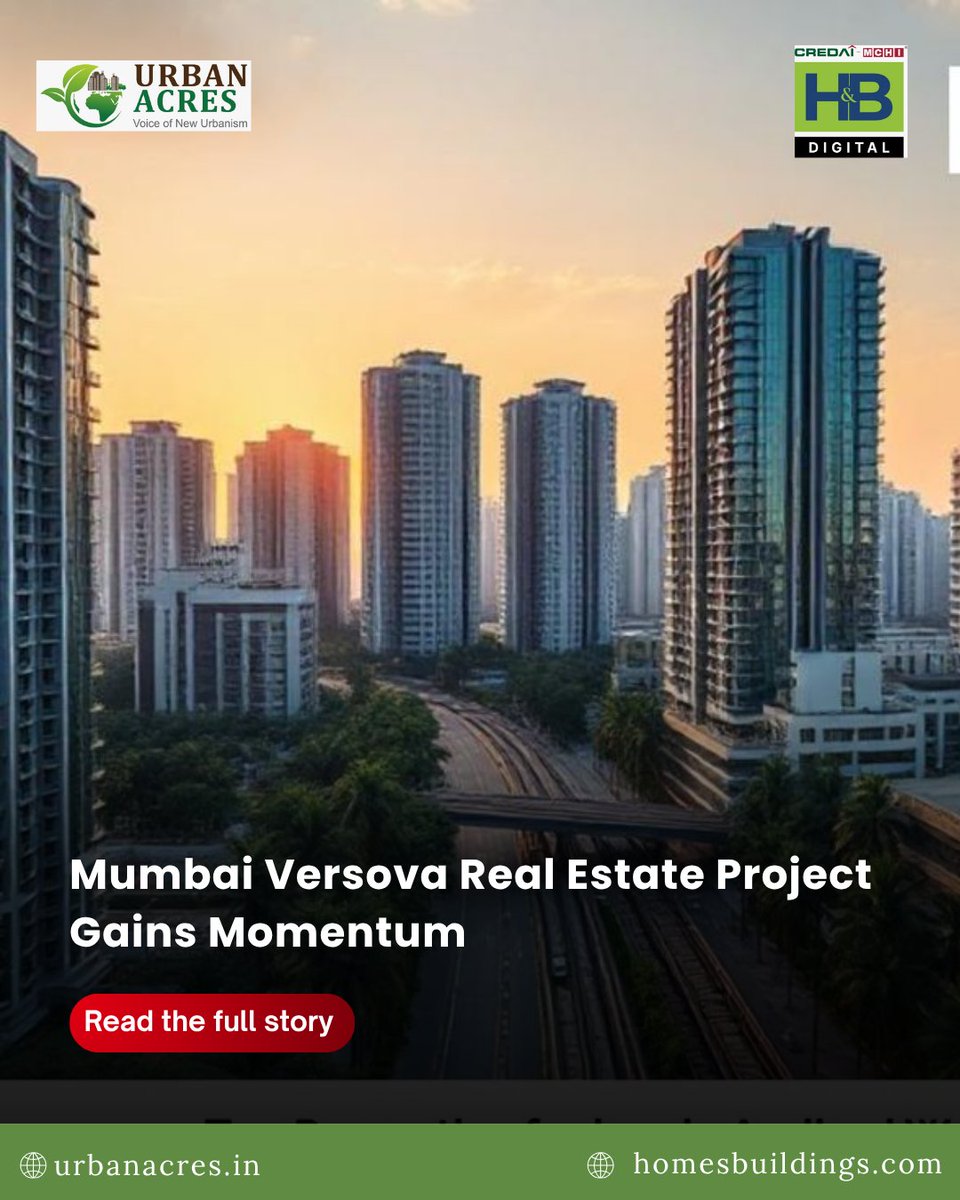 HandB_magazine's tweet image. A Bengaluru-based developer enters Versova through partnership, reflecting a growing trend of joint ventures to unlock tightly held urban land amid rising complexity.

Read more : homesbuildings.com/mumbai-versova…

#MumbaiRealEstate #Versova #JointVenture #PropertyMarket #UrbanDevelopment