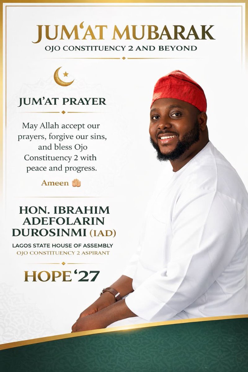 Ibrahim Adefolarin Durosinmi Media tweet media