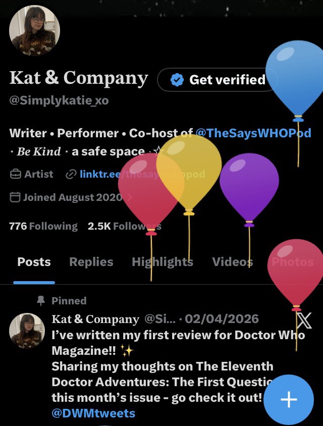 𝐊𝐚𝐭 & 𝐂𝐨𝐦𝐩𝐚𝐧𝐲 tweet media