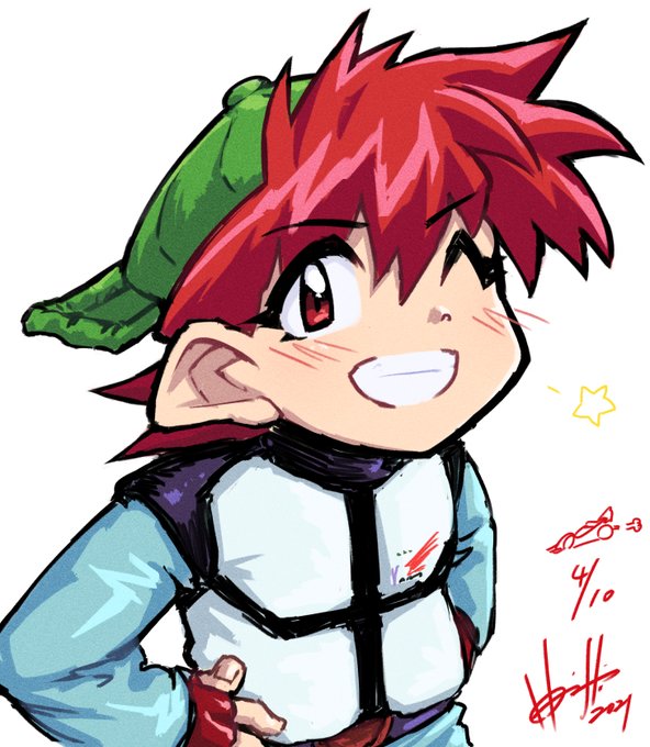 過去絵でお祝い🎂✨💨
#レツゴー30th
#星馬烈生誕祭 