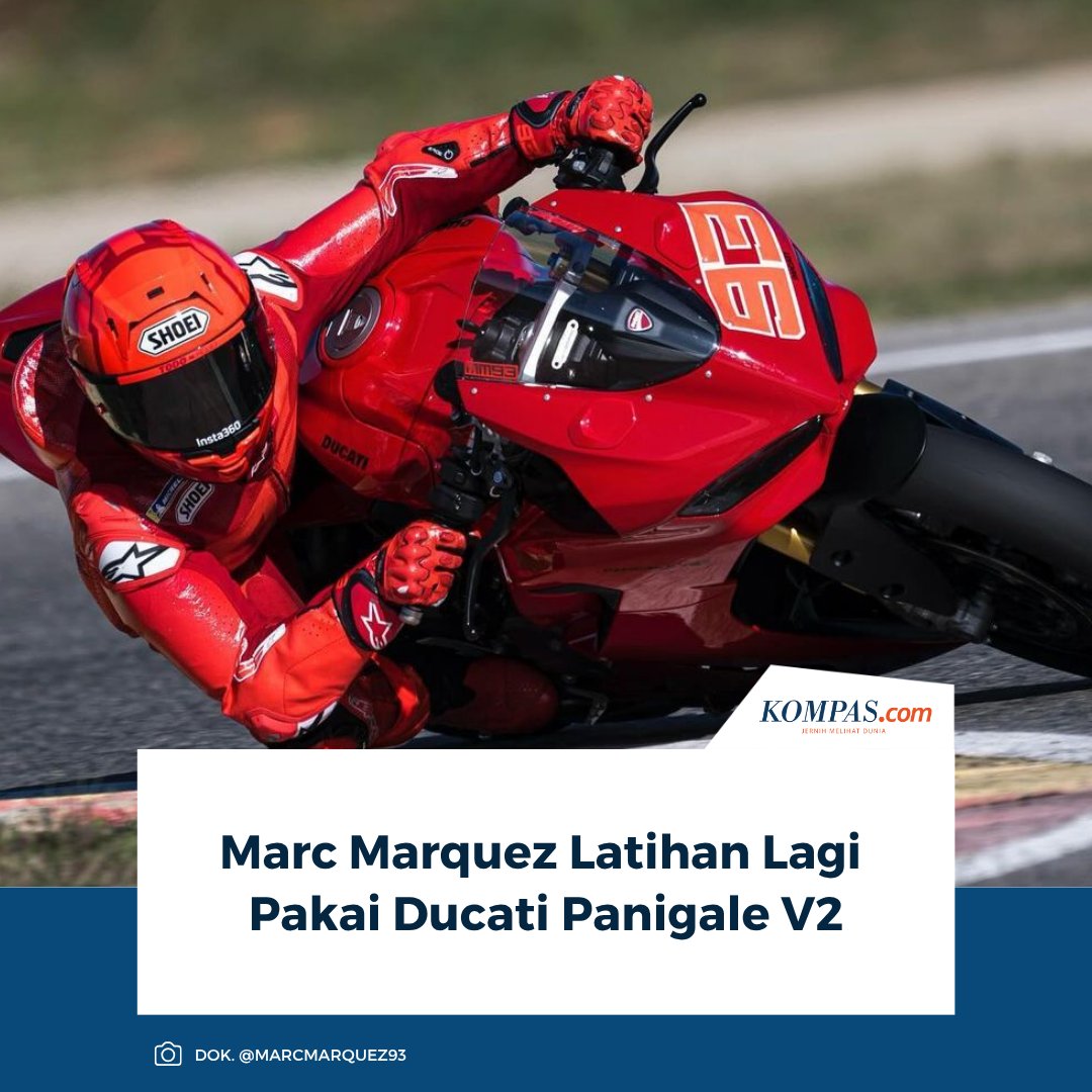 KompasOtomotif's tweet image. Awal musim MotoGP 2026 rupanya tidak berjalan begitu mulus bagi Marc Marquez. Meski memiliki kecepatan, hasil di lintasan menunjukkan ada sesuatu yang belum "klik" antara dirinya dengan motor

Baca Selengkapnya👇🏻
otomotif.kompas.com/read/2026/04/1…

~NA #MotoGP #MarcMarquez #DucatiPanigaleV2