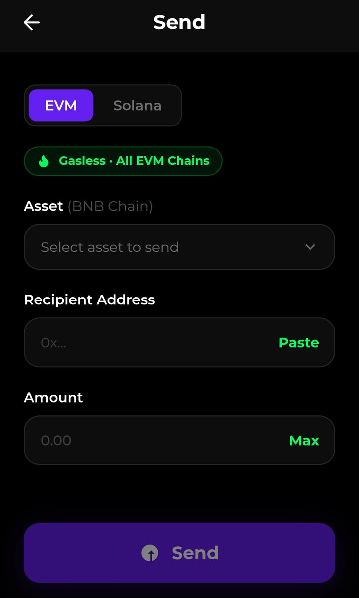 SrdExchange's tweet photo. New Updates Pushed 📍

> 10 Chains Now Available (ETH, BNB, BASE, ARB, OP, AVAX, SCROLL, CRONOS &amp; SOL)
> One Smart Address for 9 Chains &amp; for their tokens
> Gasless withdraw °✓°
> History 

• https://t.co/THTgAnO3TB ~ A-Z Soon..
Swap next step :)

#SrdExchange #NewUpdates #DeFi https://t.co/R45uE6vyJW