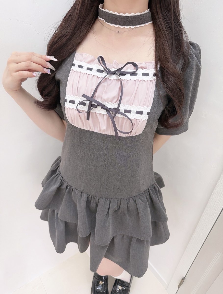 evelyn横浜店 ♡𝑐𝑜𝑚𝑖𝑛𝑔 𝑠𝑜𝑜𝑛♡ #チョーカーツイードOP price