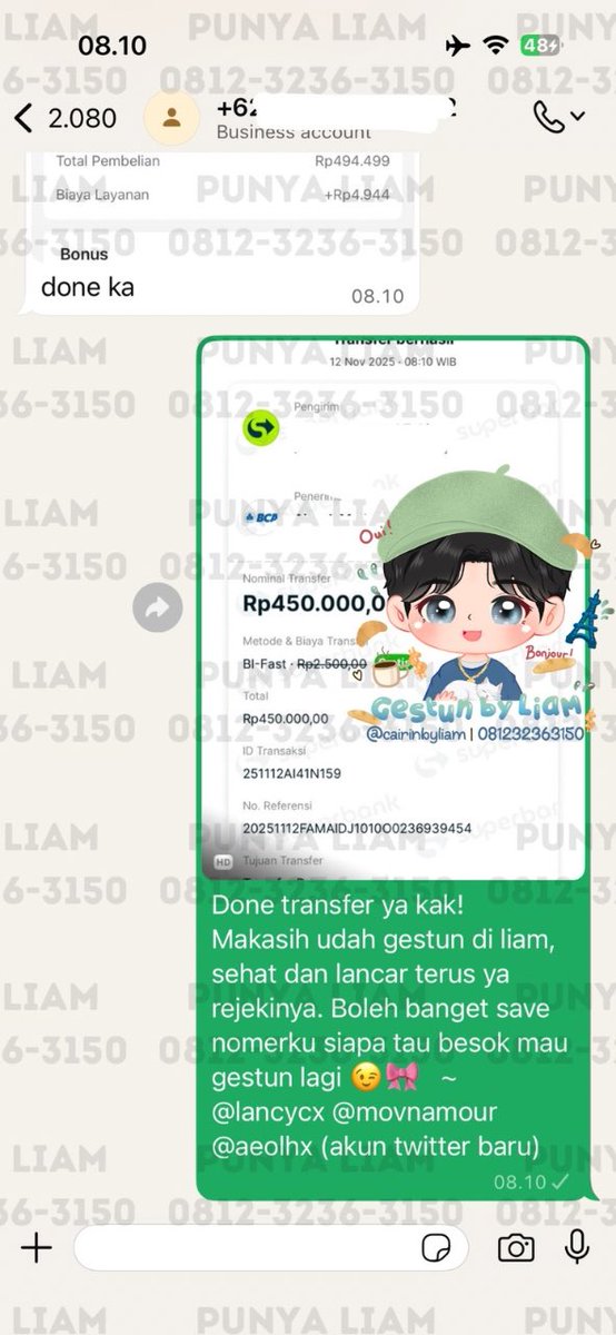 - PROOF GESTUN - 

‼️ Kredivo 1.000.000 = 930.000
‼️ Spaylater 500.000 = 450.000

☎️ Start 7% bisa langsung wa liam yaa!!!