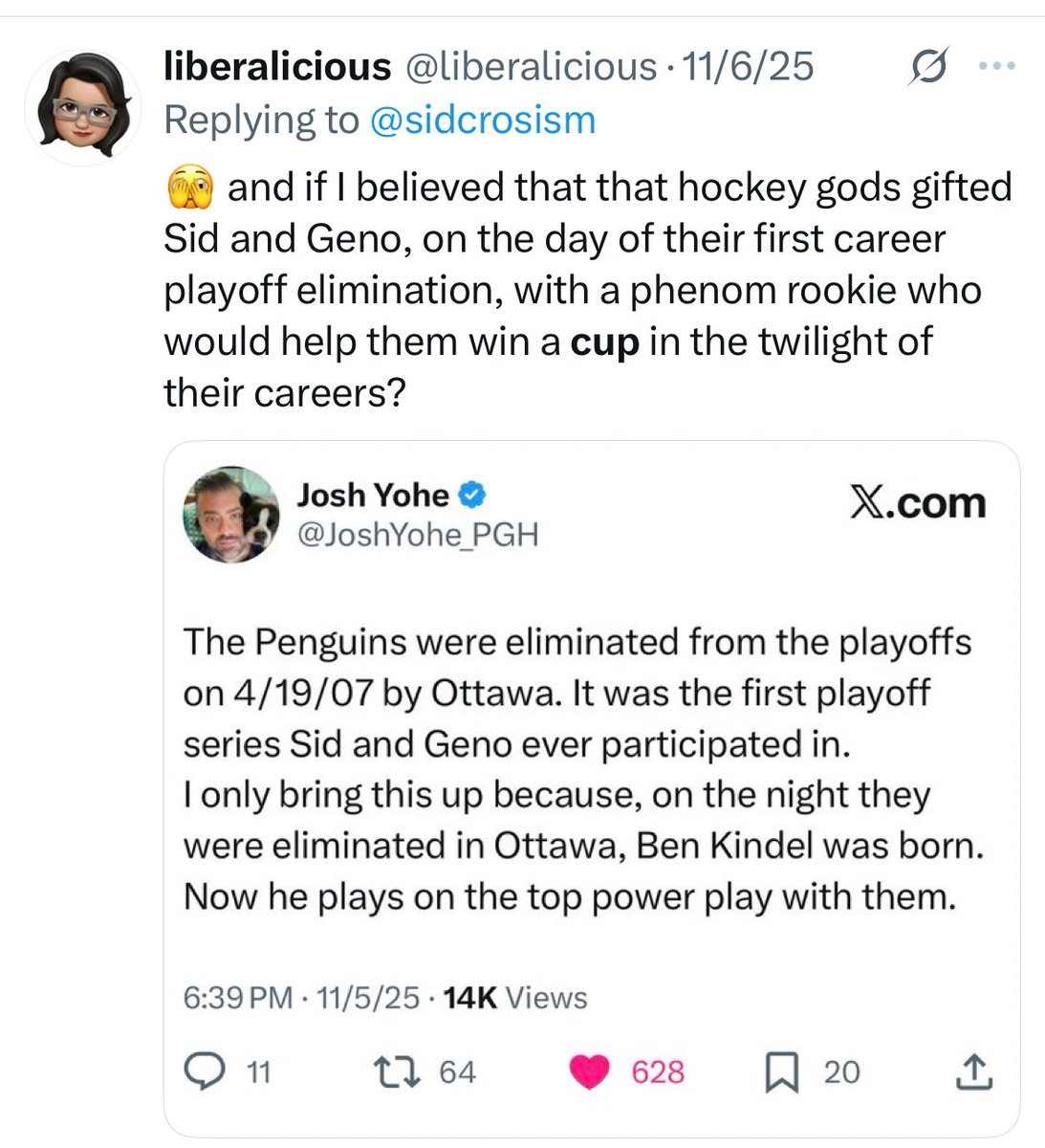 liberalicious's tweet photo. Let the record show I’ve *been* a believer. https://t.co/vExZocPs8u