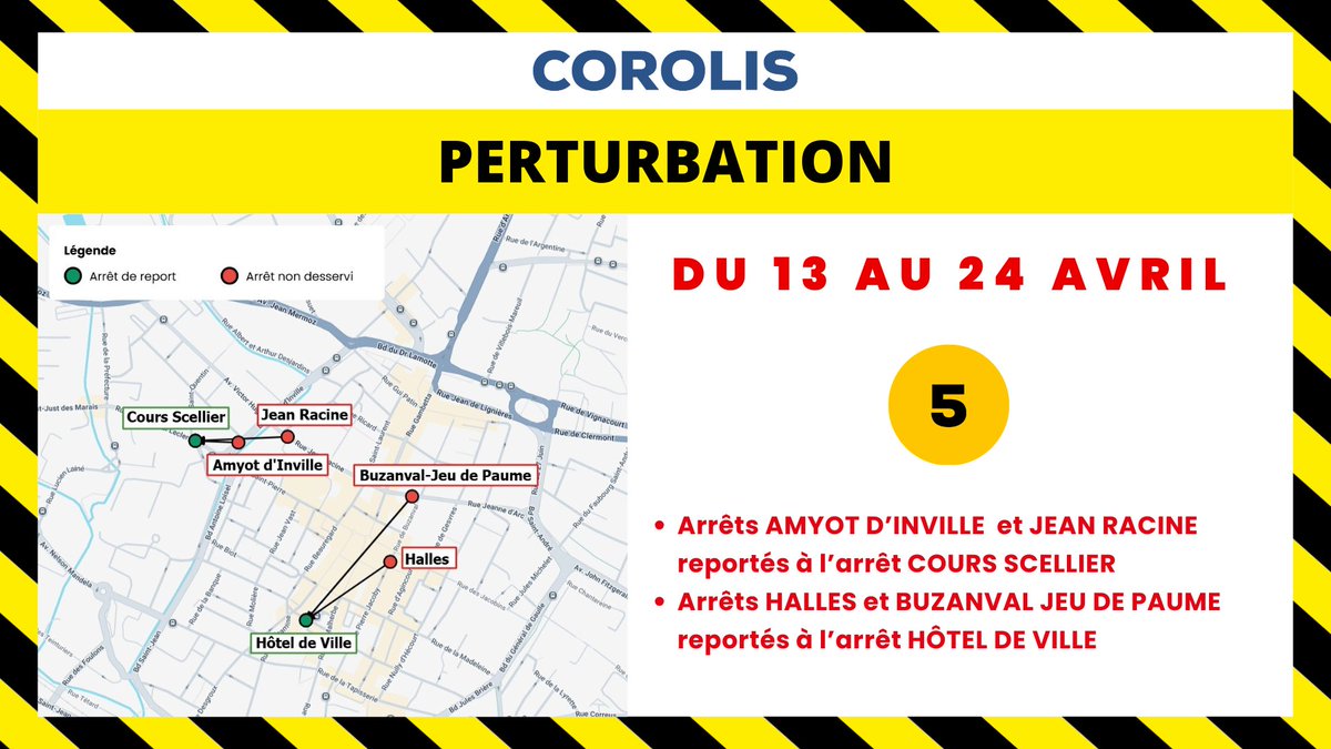 Corolis Infos Trafic tweet media