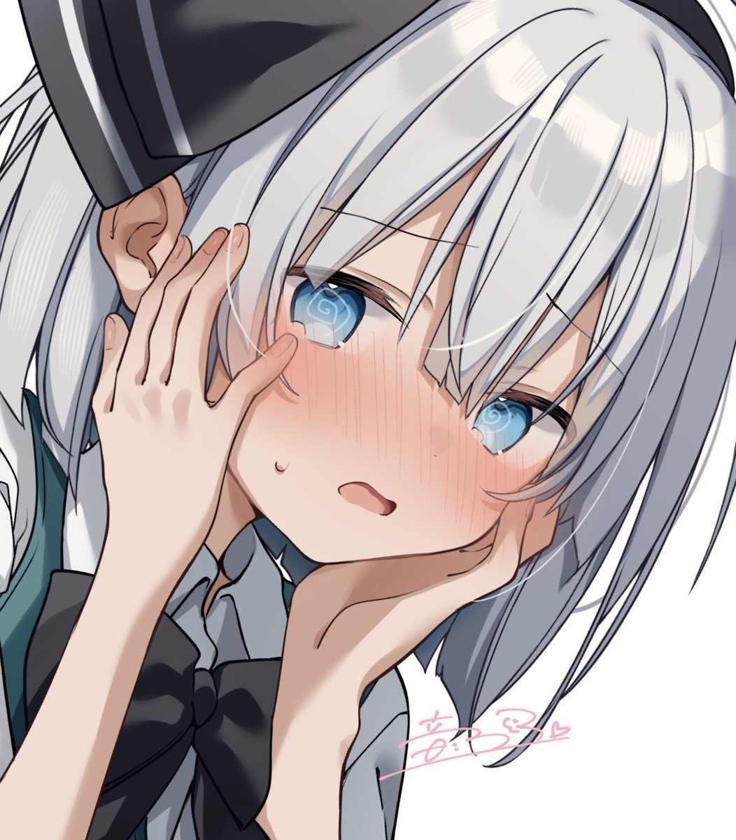 ぐるぐるおめめ妖夢ちゃん🌀ω🌀 