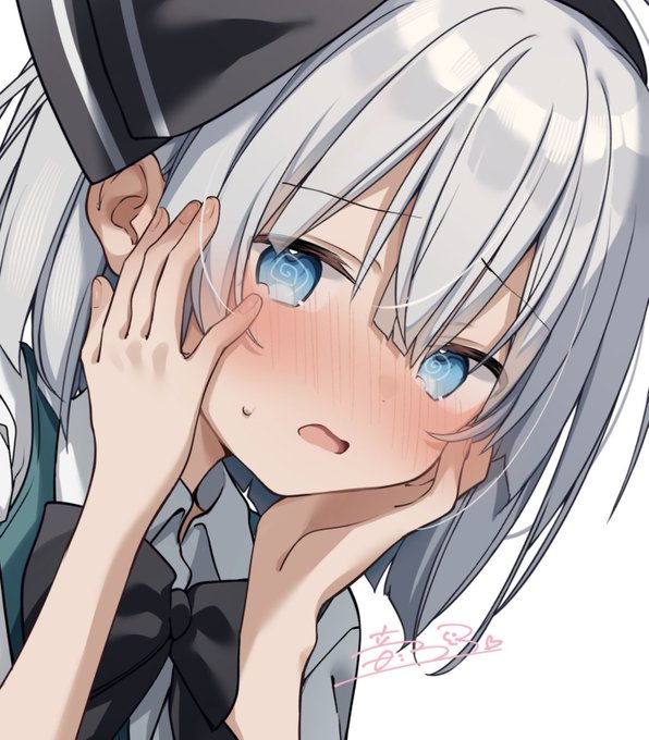 ぐるぐるおめめ妖夢ちゃん🌀ω🌀 