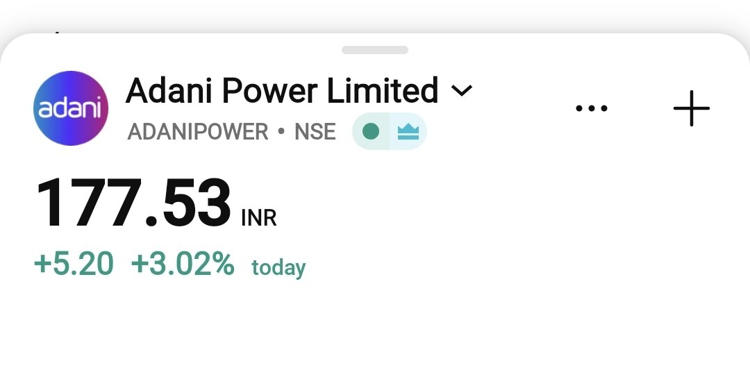 perfectswing12's tweet image. #AdaniPower  Total 12% Up 🔥 

Momentum At Played

#StockToWatch #Breakout