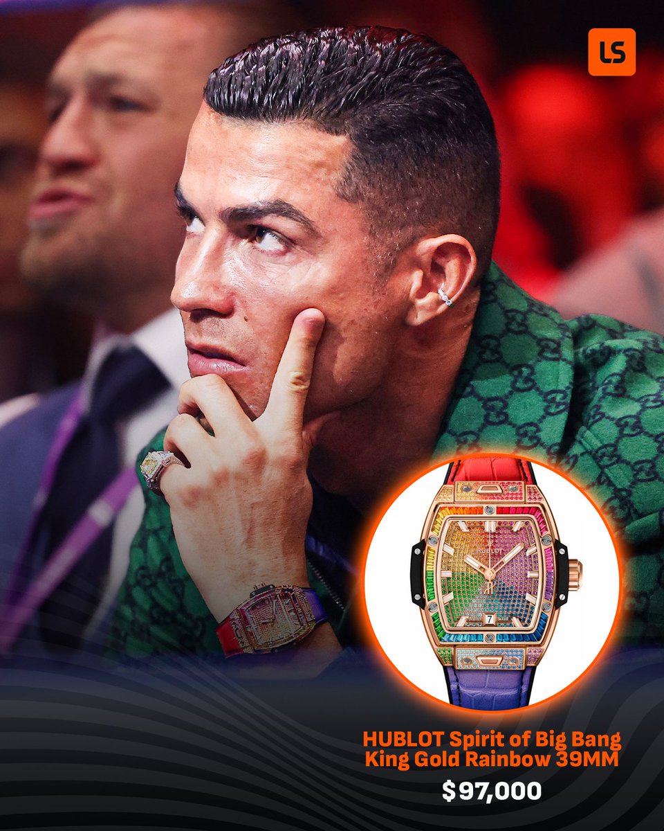 livescore's tweet photo. Cristiano Ronaldo’s watch collection is on another level ⌚🔥 https://t.co/I0kC6Rlt7p