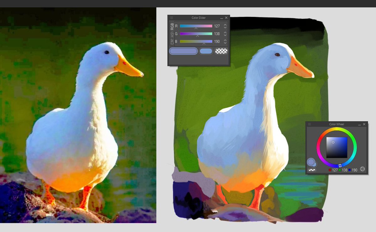 DumkiVT's tweet photo. mi primer color study :) https://t.co/Zp7lft4LyR