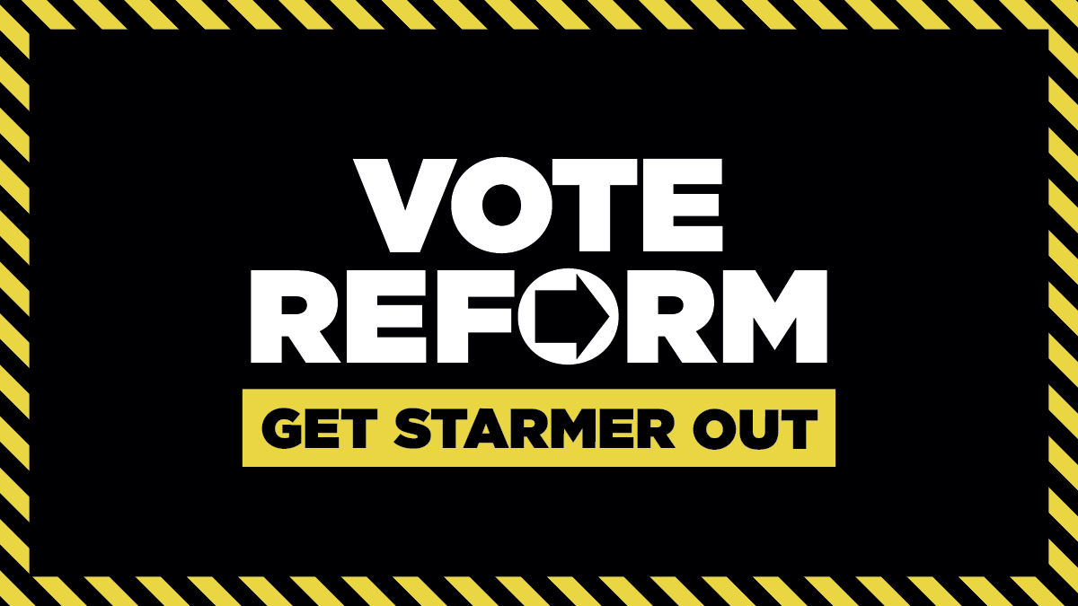 Reform UK tweet media