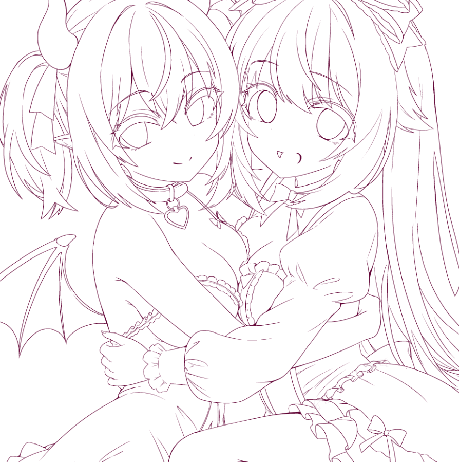 赤月めう@ヤンデレ百合ホラー「君と彼女のリリィヴァガンザ」 tweet media