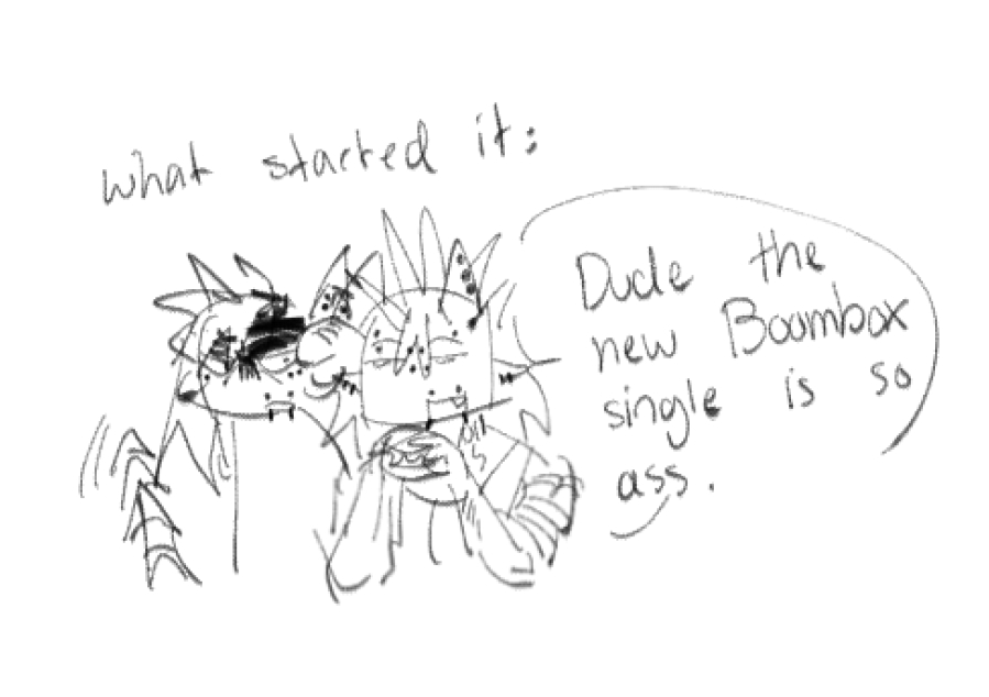 freakieryuri's tweet image. I was working on punchblade when I saw  this request and I had to drop EVERYTHING #swocket  ignore. How buns this is 🥺