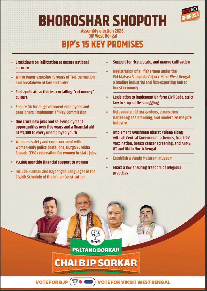 BJP West Bengal tweet media