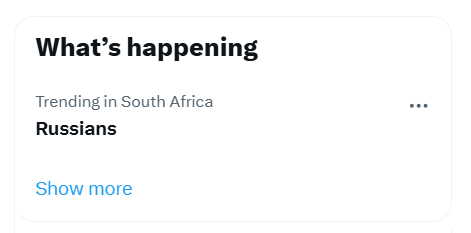 Conscious Caracal 🇿🇦 tweet media