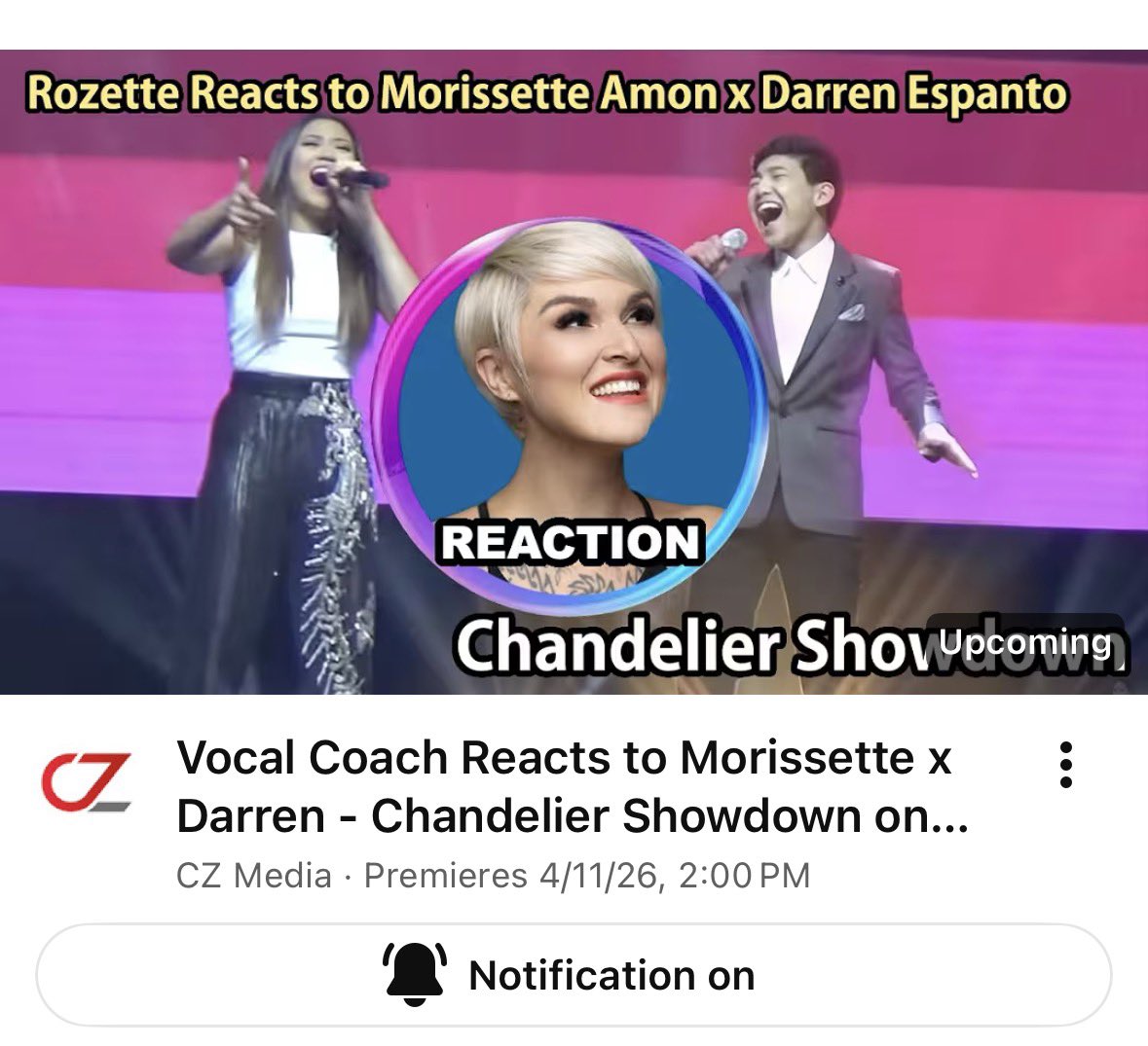 Upcoming, don’t miss this reaction. 😍

youtu.be/_aLXAHUMMNg?is…

<a href="/Espanto2001/">Darren</a> 
#DARREN