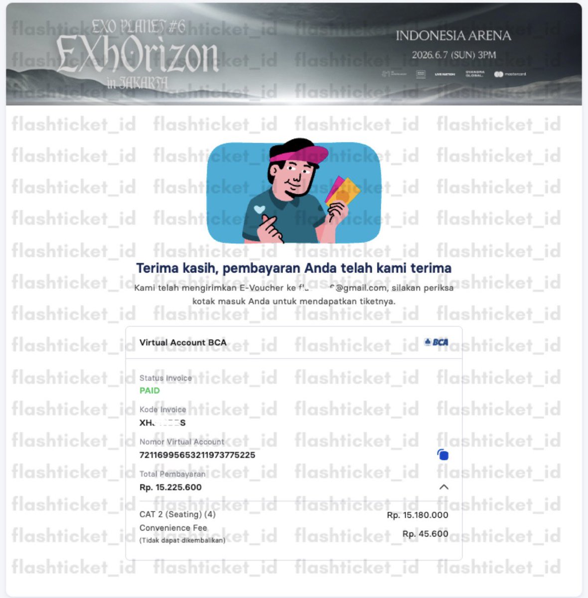 JASTIP WAR TIKET PHUWIN, A7X, BTS, EXO, LYKN tweet media