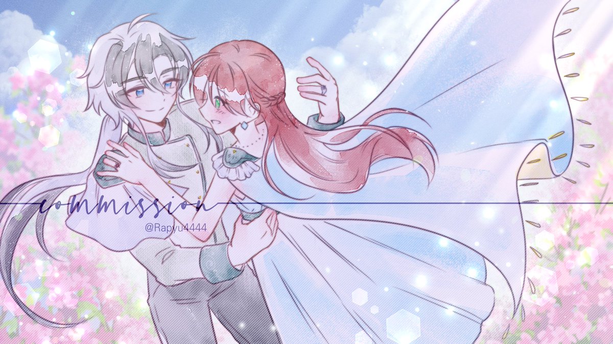 Rapyu4444's tweet photo. 러프 타입 반신 커미션 작업했습니다. 신청 감사합니다! https://t.co/6p33iRX3dB