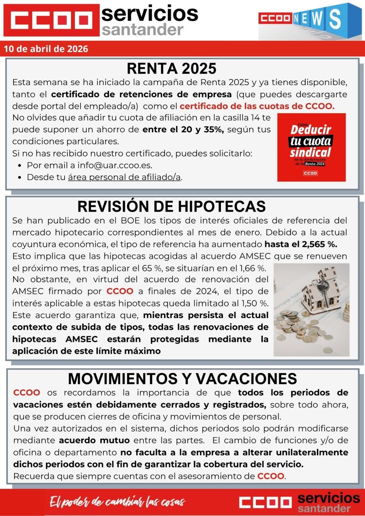 CCOO Banco Santander tweet media