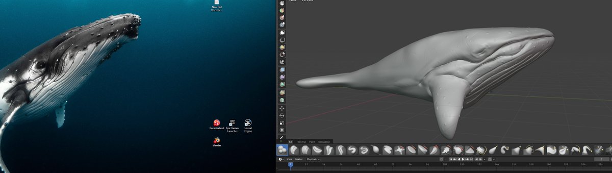 zBrightlight's tweet photo. 20 mins sculpt exercise 
#3DAssets https://t.co/PvlhqnY6Ym