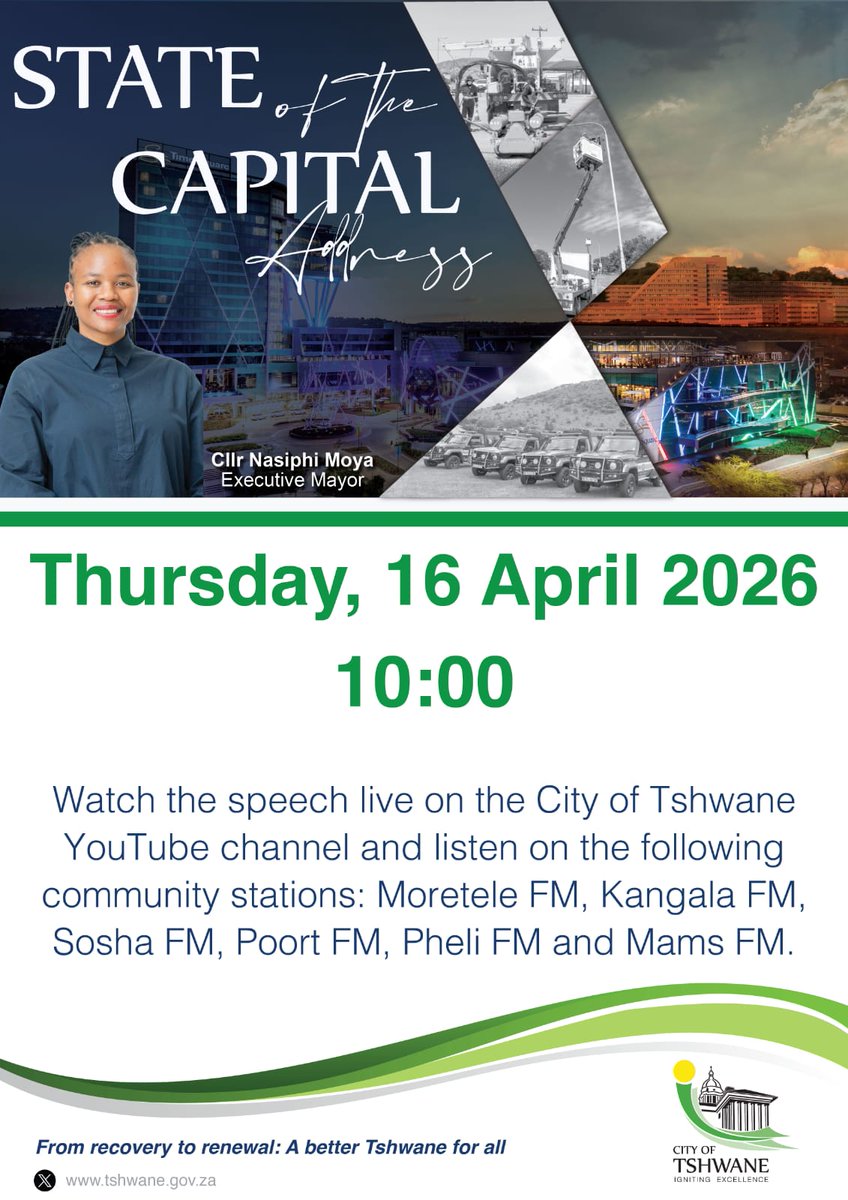 City of Tshwane tweet media