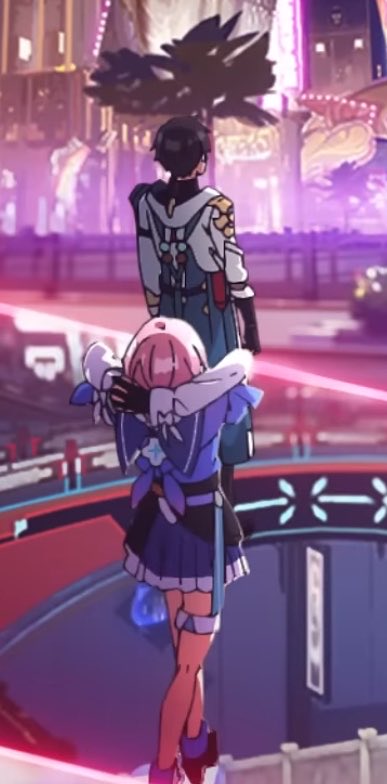 Kroissant4's tweet image. ALL THE DANMARCH CRUMBS FOUND IN THE LATEST HSR X MAPPA COLLAB! TRAVELING AND BICKERING BUT ALWAYS NEXT/CLOSE TO EACH OTHER! 🥹🥹💖💖💕💕