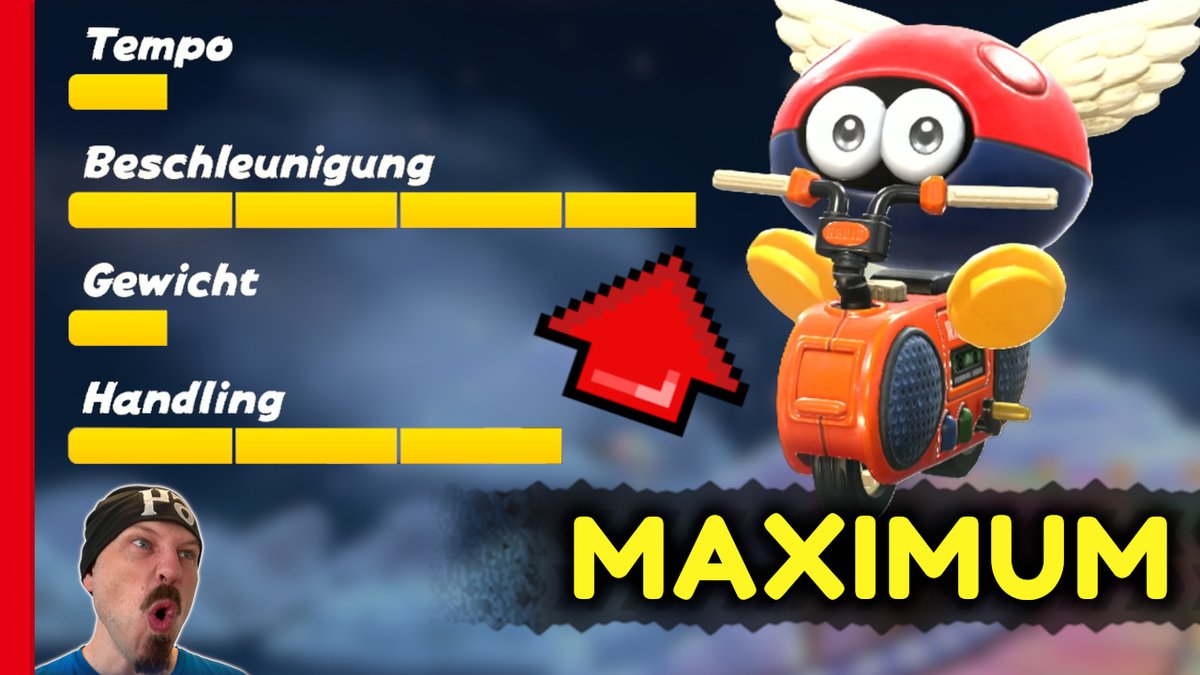 Maximale Beschleunigung in Mario Kart World ausprobiert ➡️ youtu.be/wdibEpUR6Xk
