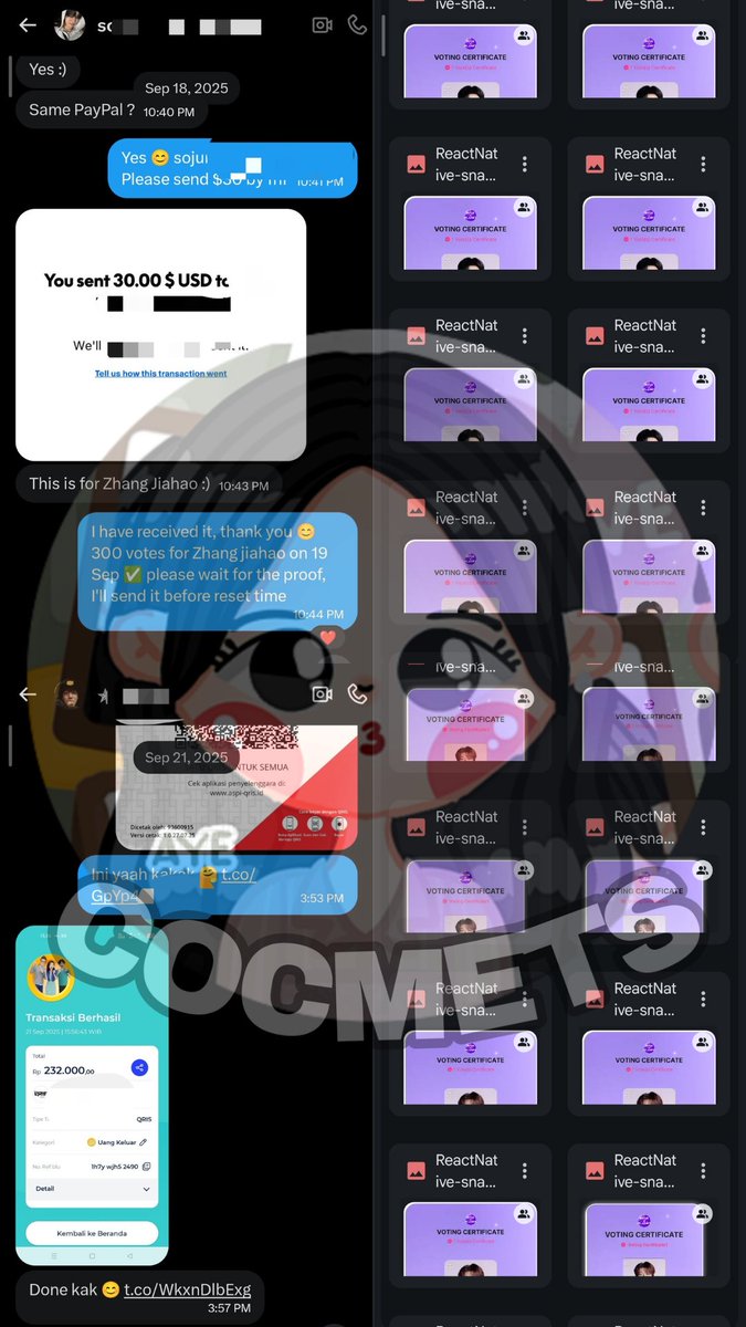 aye ༘♡ sell vote kpop tweet media
