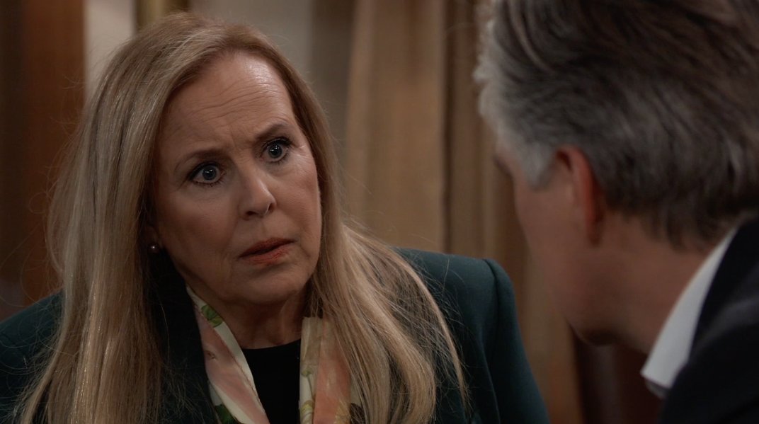 GeneralHospital's tweet image. Laura's decision to save Ezra from humiliating himself may prove to be the right one. Does he have information she can use against Sidwell?
An exciting, new #GH starts RIGHT NOW on ABC! @GenieFrancis
