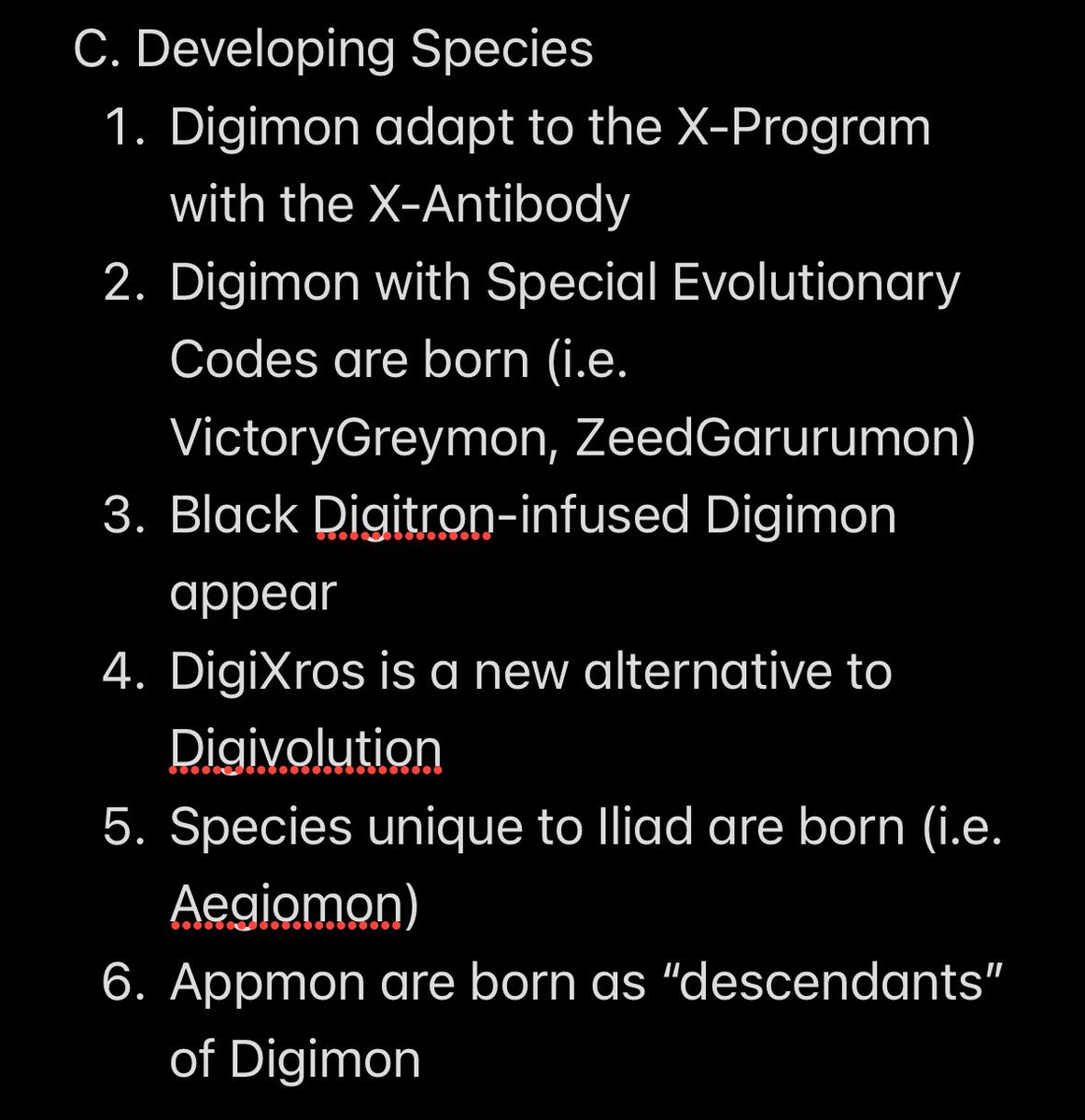 Digivolution Term This is how I see the development of Digimon over time (using dub terms ...