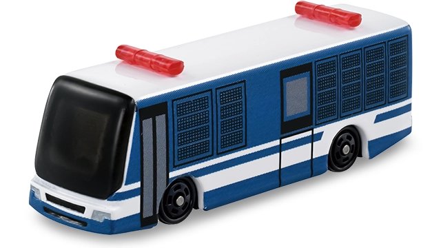 トミカギフトの警察車両セットのバスこんなのじゃなくて以前トミカくじ