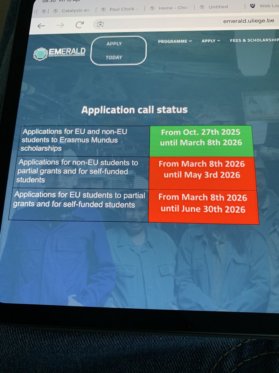 The application closed last month. The timeline for 2027 entry start by October this year. You can start gathering your documents now.