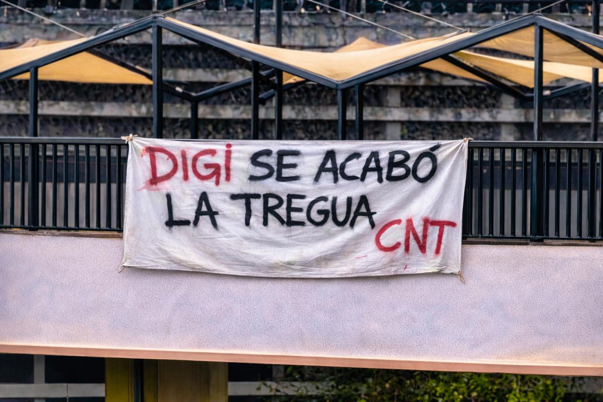 👉Las empresas van y vienen, pero CNT resiste, desde hace más de un siglo. Aunque bien os gustaría que eso no fuese así.
Se acabó la tregua, no vamos a seguir tolerando el empobrecimiento al que nos somete DIGI,la empresa celebra ganancias históricas y prepara su salida a bolsa⤵️