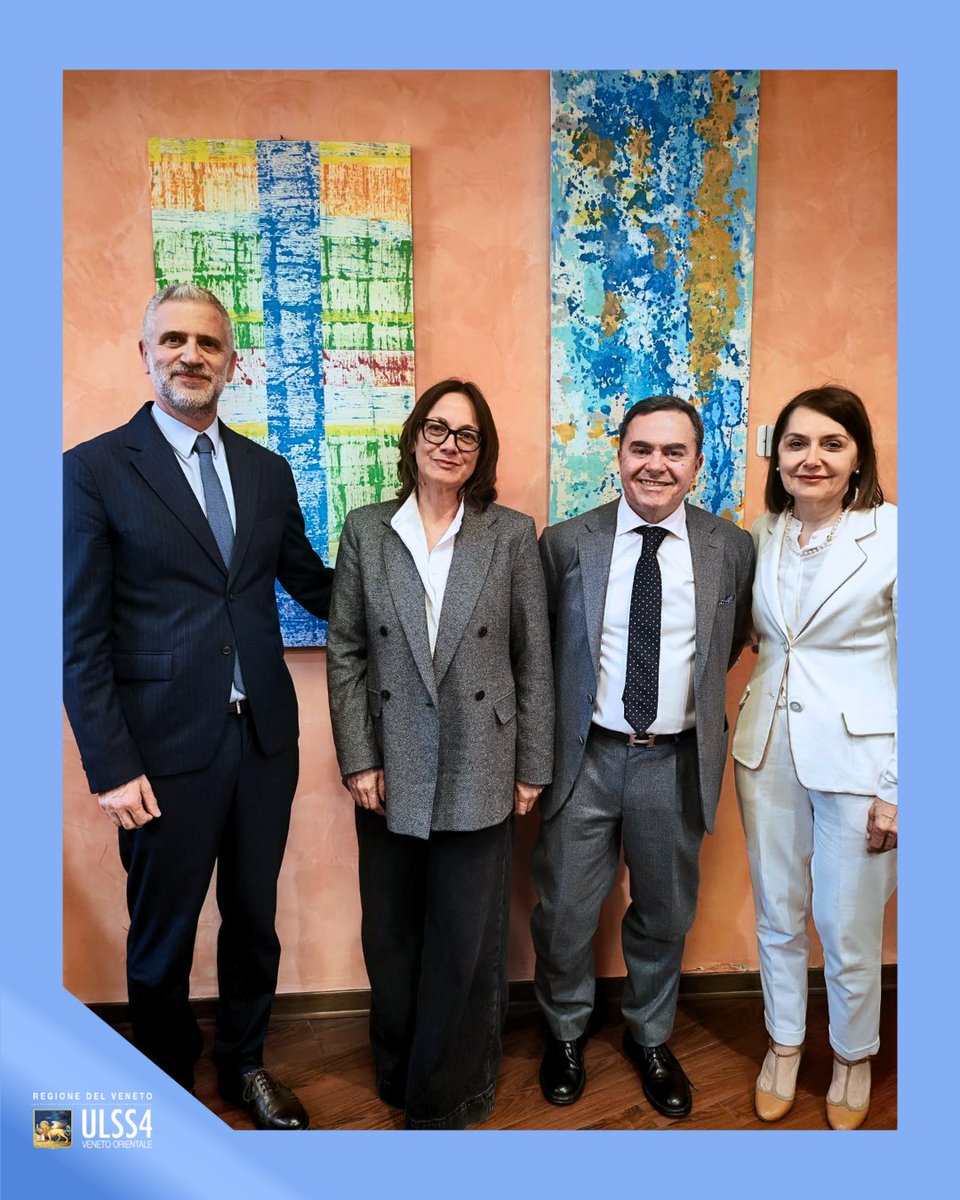 ulss10's tweet photo. 🤝 Da oggi prende servizio Eddi Frezza come nuovo Direttore dei Servizi Socio-Sanitari di #ULSS4
Si completa la Direzione Strategica dell’Azienda sanitaria con la nomina del DSS, professionista con una consolidata esperienza nel settore socio-sanitario pubblico. https://t.co/qcp9ESrNMN