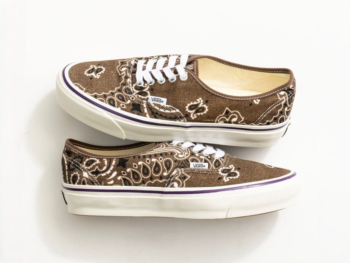 VANS Exclusive for Ron Herman Authentic-Paisley 2026 SSが4/18 発売 