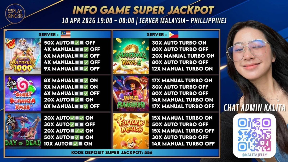 linkgacor_pns's tweet photo. 🩷 Pola Gacor Hari Ini
🧸 Modal Receh Dijamin Profit
💯 RTP Gacor Akurat 98%
🤑 Situs Terpercaya Akurat 
=================
🔗 𝗟𝗜𝗡𝗞 𝗚𝗔𝗖𝗢𝗥 : => https://t.co/LiyyRmysun
=================
Link Gacor Jumat Malam Sabtu #vcs https://t.co/93HHXj1N6g