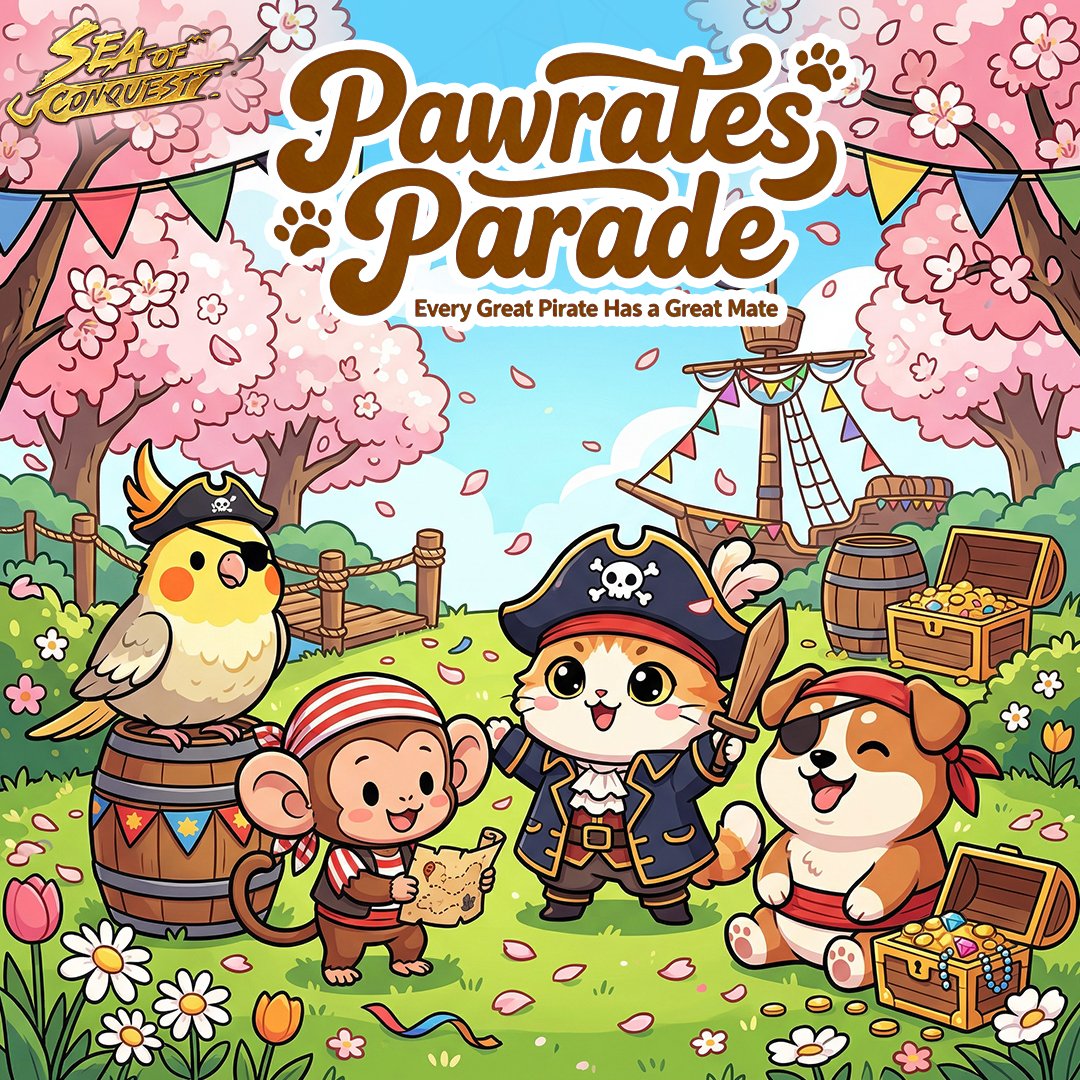 seaofconquest's tweet image. Every great #Captain or #Pirate stands a loyal companion ready to brave any adventure. Show us the loyal companions who sail beside you and happy #NationalPetDay
~~~~~~~~~~~~~~~~~~~~
💬 Join Discord Now: discord.gg/seaofconquest
#Pet #Petlovers #PawratesParade