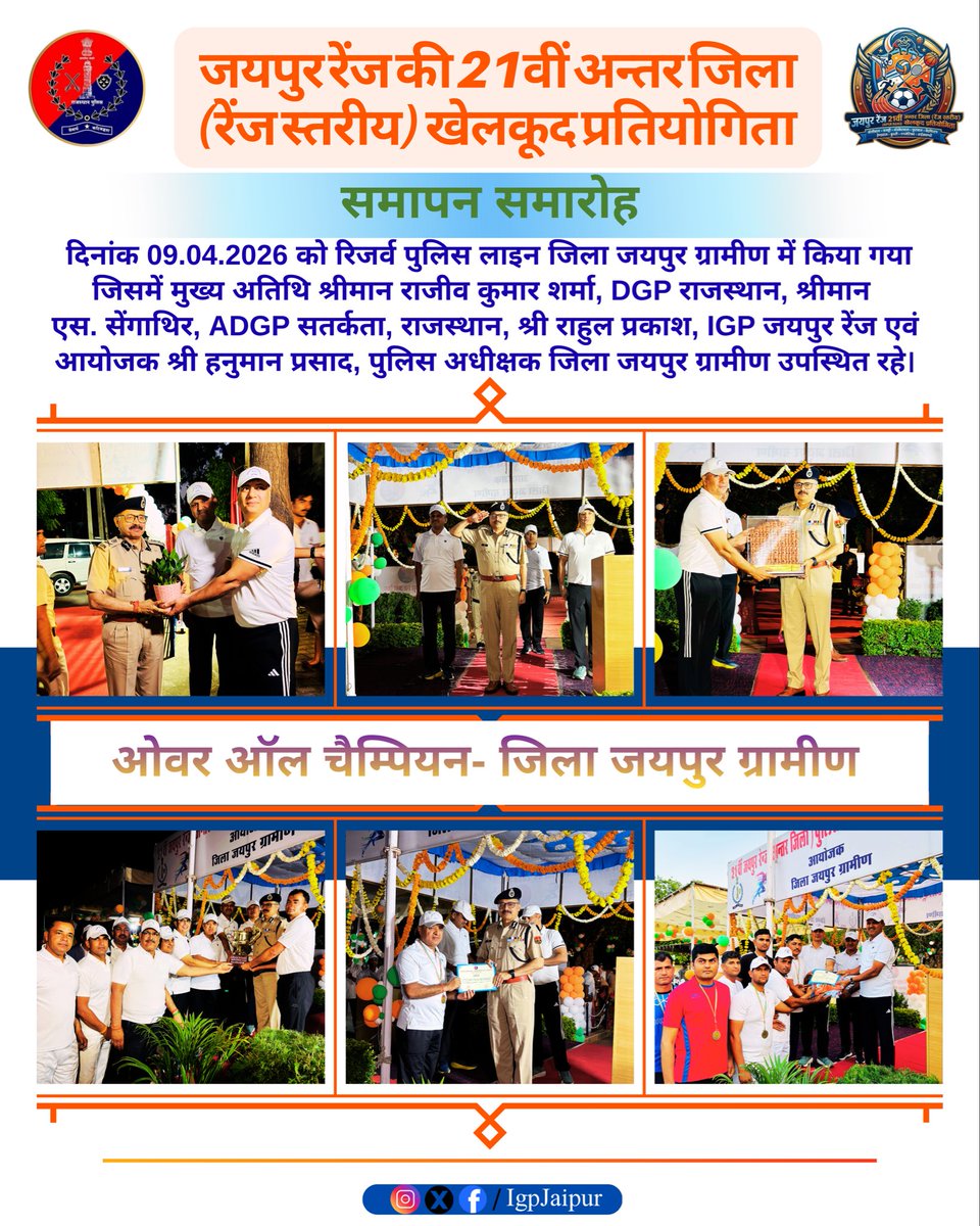 IGP Jaipur Range tweet media