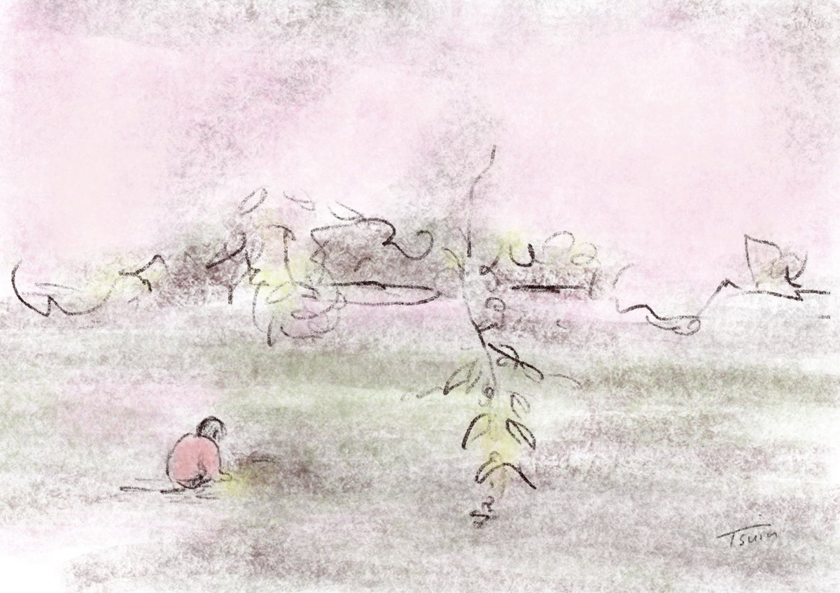 sarumeri's tweet photo. ラフと完成 https://t.co/WwZzdFKoUW