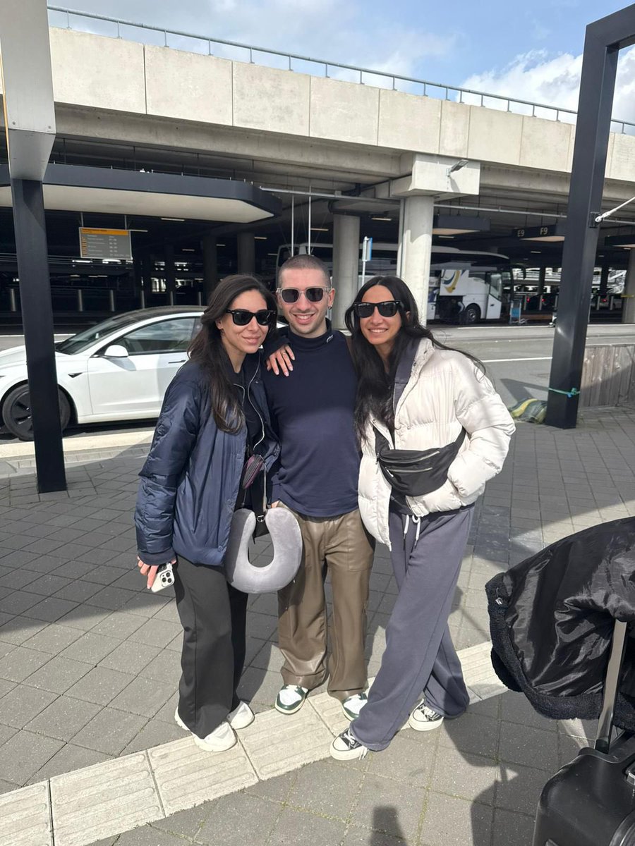 ESCinConcert's tweet photo. Welcome to Amsterdam🇳🇱 @bzikebiofficial🇬🇪 and Jiva🇦🇿
#EurovisioninConcert #eurovision #songfestival #ansterdam #preparty https://t.co/u0FKxKMbUR