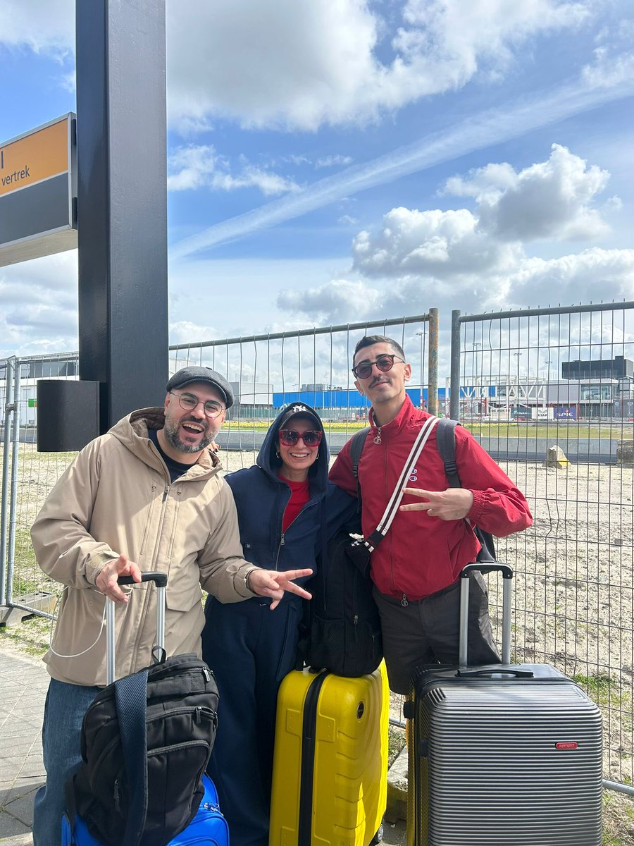 ESCinConcert's tweet photo. Welcome to Amsterdam🇳🇱 @bzikebiofficial🇬🇪 and Jiva🇦🇿
#EurovisioninConcert #eurovision #songfestival #ansterdam #preparty https://t.co/u0FKxKMbUR
