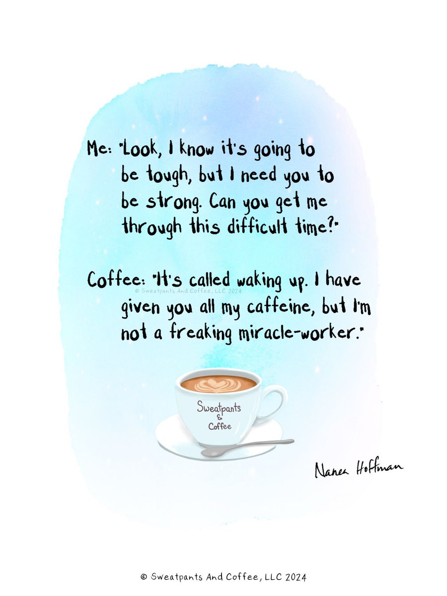 Sweatpants & Coffee tweet media