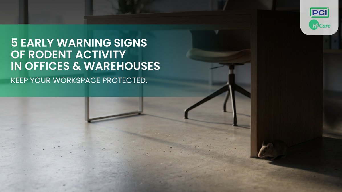 hicare_services's tweet image. Small signs today can turn into a serious rodent infestation tomorrow.

Rodents risk hygiene, safety, and business operations especially in offices and warehouses.
Spot early signs. Act fast.

Shop now: pci-hicare.com/collections/ro…

#PCIHiCare #RodentControl #FacilityManagement