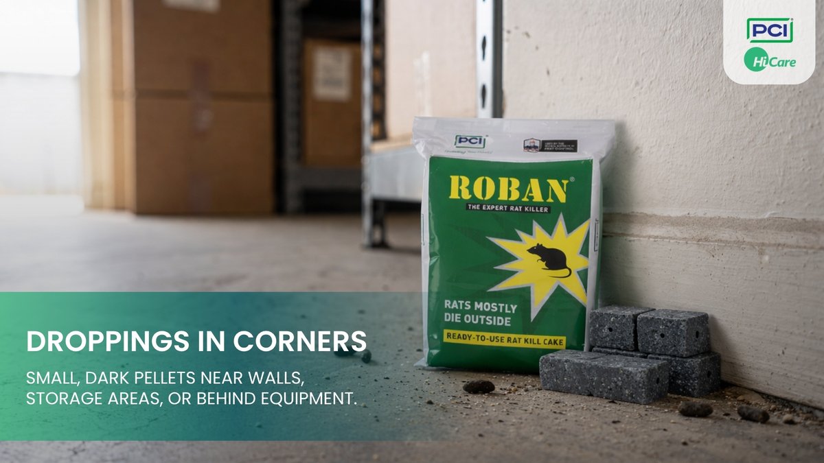 hicare_services's tweet image. Small signs today can turn into a serious rodent infestation tomorrow.

Rodents risk hygiene, safety, and business operations especially in offices and warehouses.
Spot early signs. Act fast.

Shop now: pci-hicare.com/collections/ro…

#PCIHiCare #RodentControl #FacilityManagement