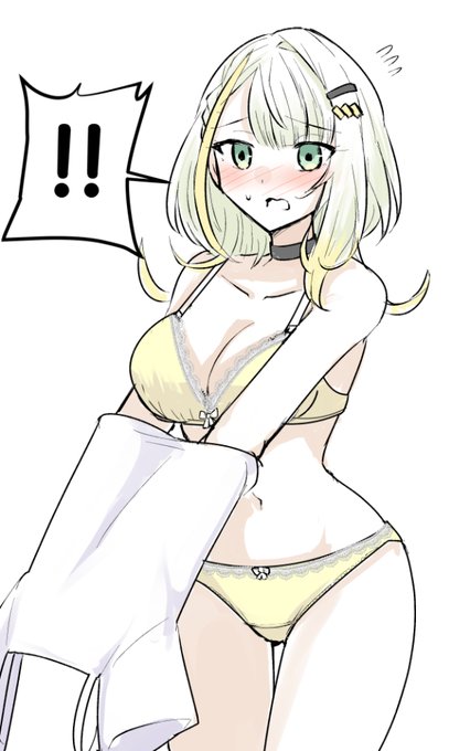 お着替え中ならくがき 