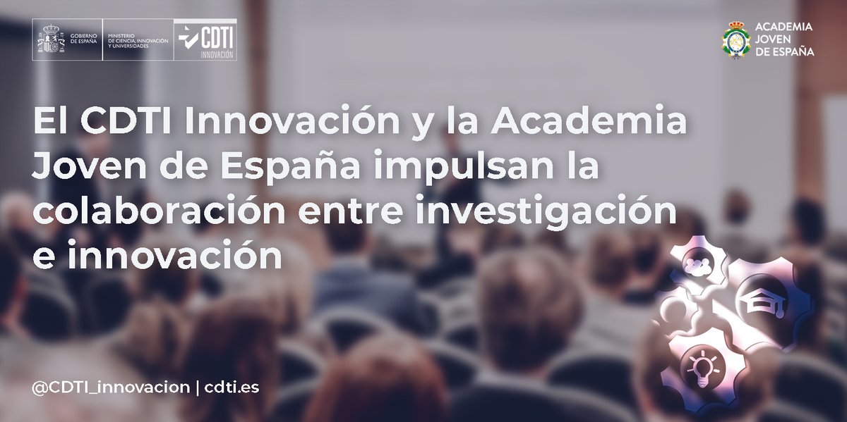 CDTI_innovacion's tweet image. 🎓 El @CDTI_innovacion y la @academia_joven impulsan la colaboración entre #talento investigador e #innovación empresarial a través del curso: “El doctorado más allá de la academia”

🚀 Una iniciativa para explorar nuevas trayectorias profesionales, fomentar la #transferencia de