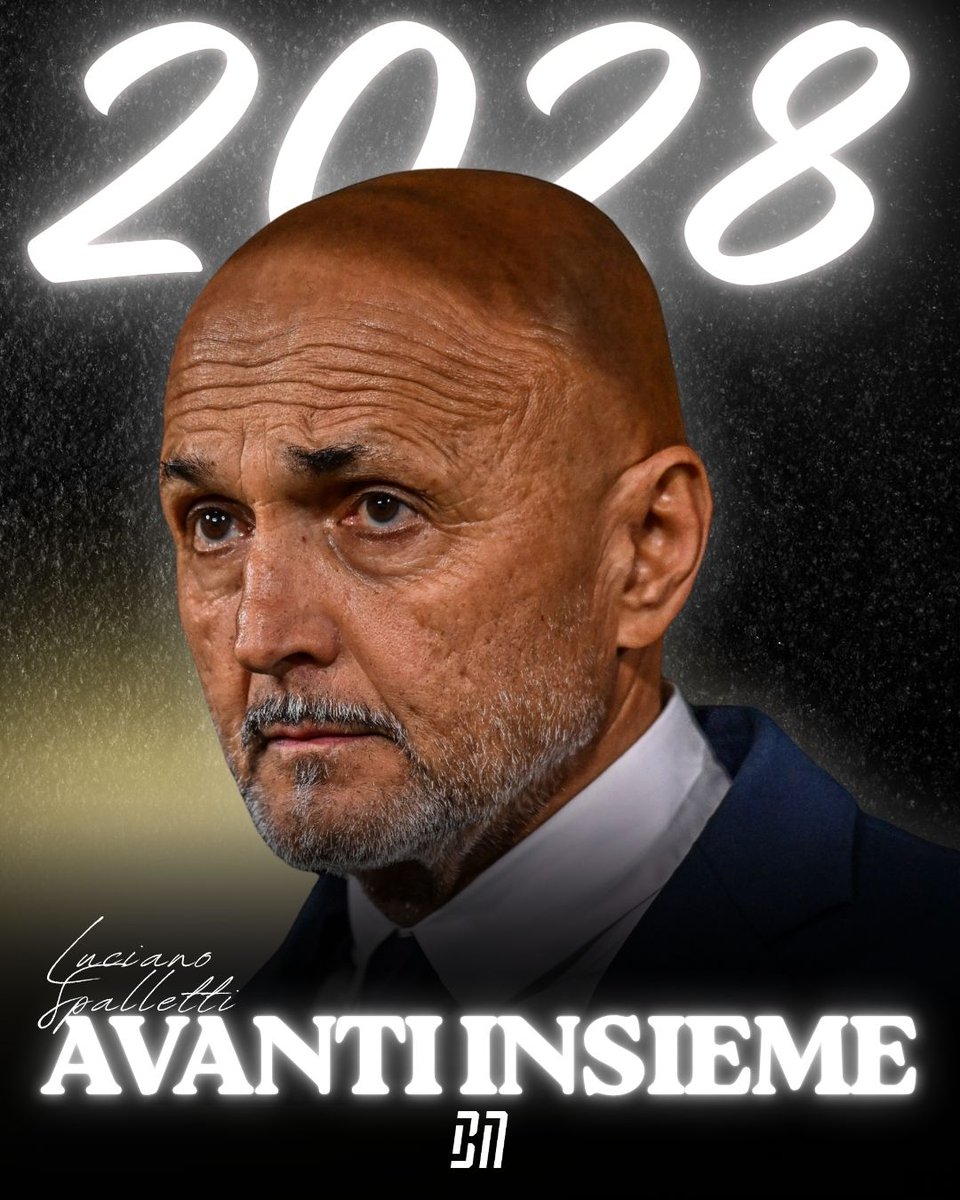 ilbianconerocom's tweet image. #Juventus, è ufficiale: Luciano #Spalletti ha rinnovato fino al 2️⃣0️⃣2️⃣8️⃣ ⚪⚫✅